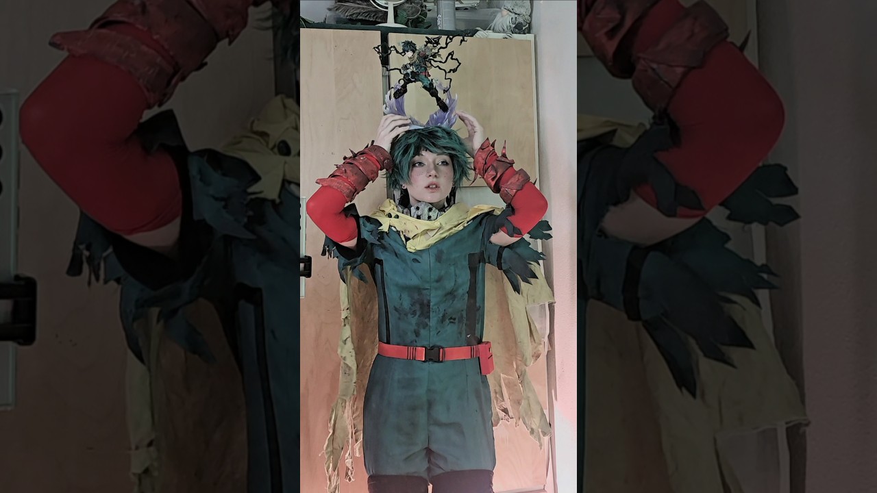 375&euro; figure! #deku#mha#cosplay#bnha#bnhacosplay#vigilantedeku#fyp#dance#viral