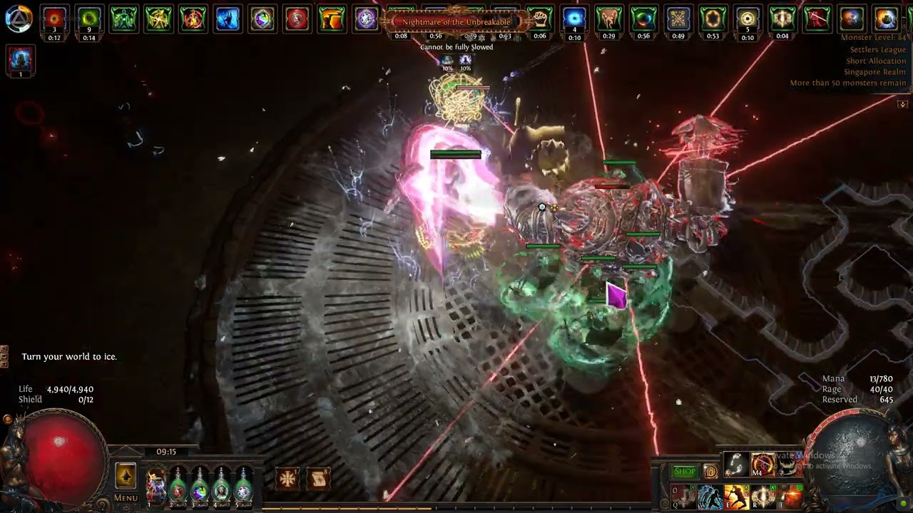 PoE 3.25 multi mirror Lacerate of butchering