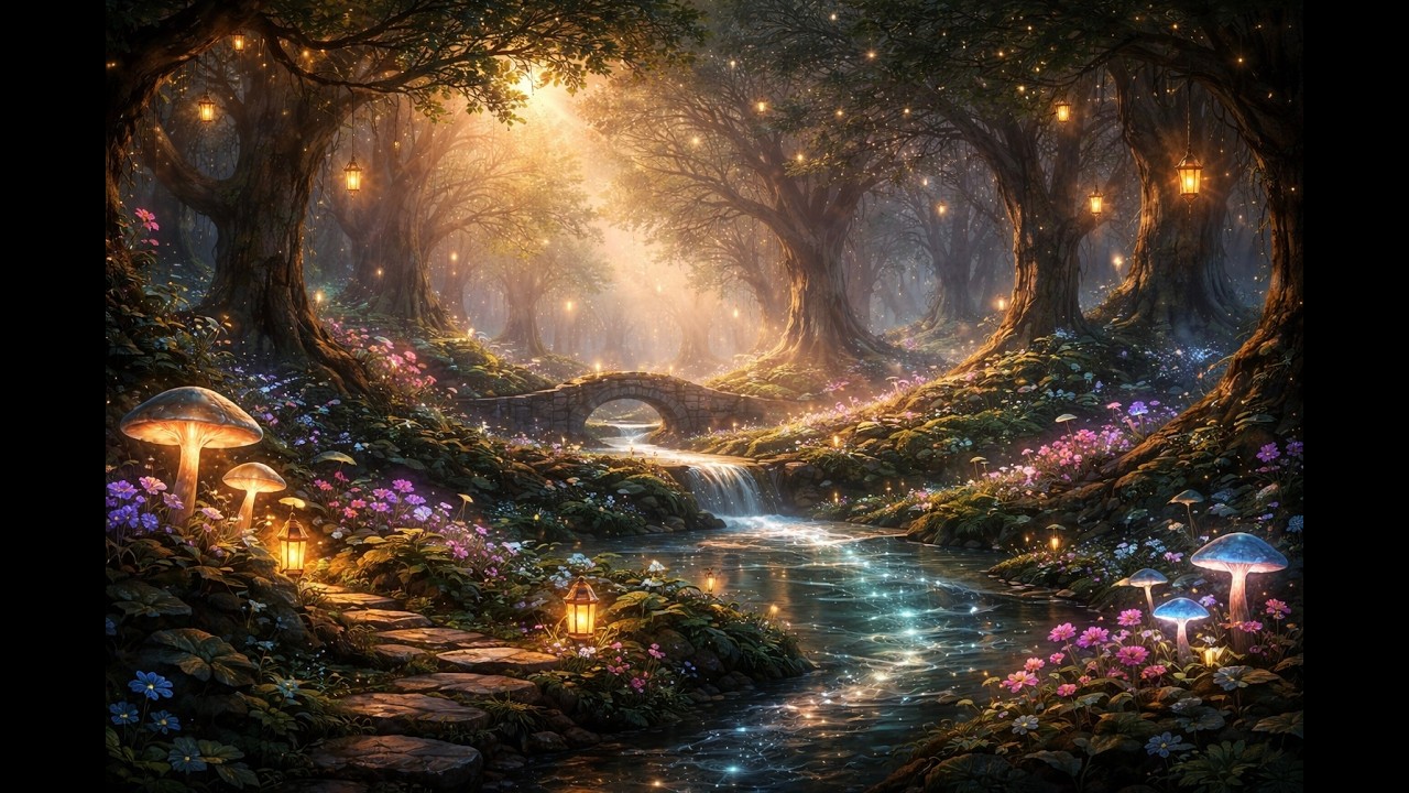 Relaxing music: Enchanted forest for stress relief anxiety and meditation ultimate relaxation piano