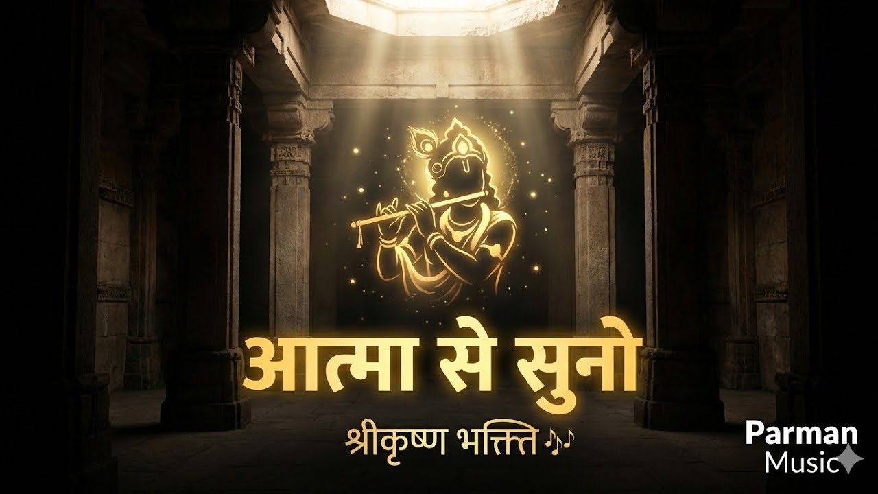 “आँखों से नहीं… आत्मा से सुनो 🙏🎶 | श्रीकृष्ण भक्ति | Parman Music”#KrishnaBhakti