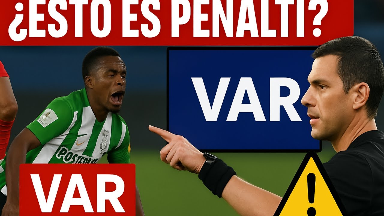 El día que el VAR hizo historia (y arruinó a Atlético Nacional)