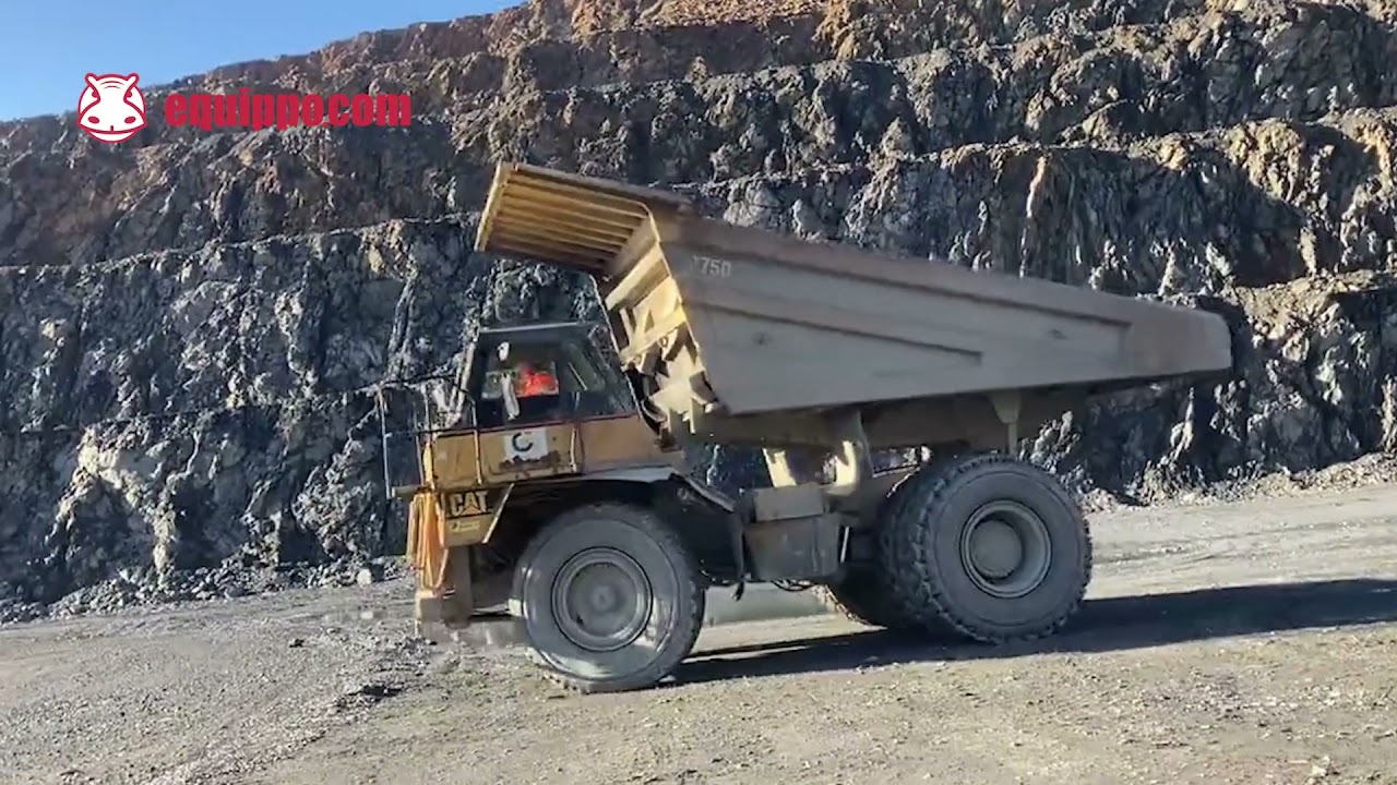 Used 1998 - Caterpillar 775 D | Used Rigid Dump Truck | equippo.com | Used heavy equipment