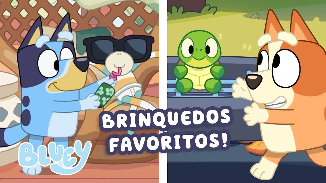 30 MINUTOS de Momentos Favoritos de Bluey em um Brinquedo! 🧸 | Bluey Português Brasil Canal Oficial