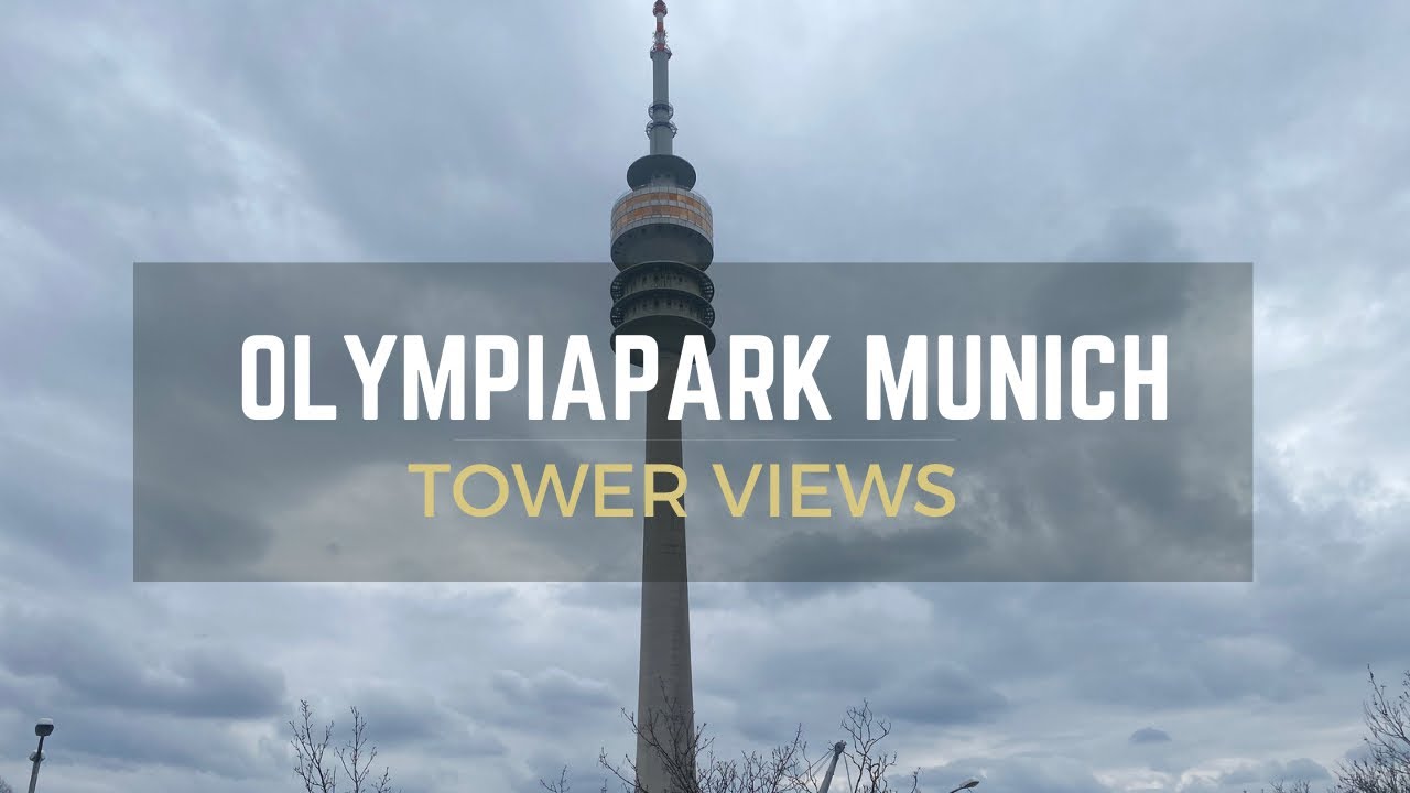 Munich Olympiapark and tower views / Munchen Germany 🇩🇪