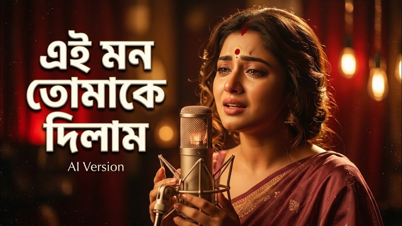 Ei Mon Tomake Dilam – AI Female Cover | Domm | Afran Nisho | Sabina Yasmin | Bangla Movie Song 2026
