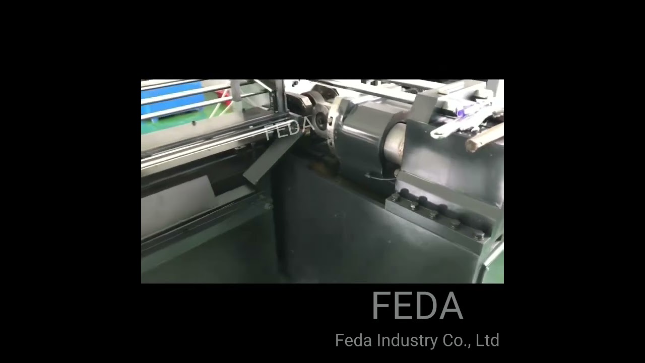 FEDA thread rolling machine with automatic feeder for processing thread on long rods #machine