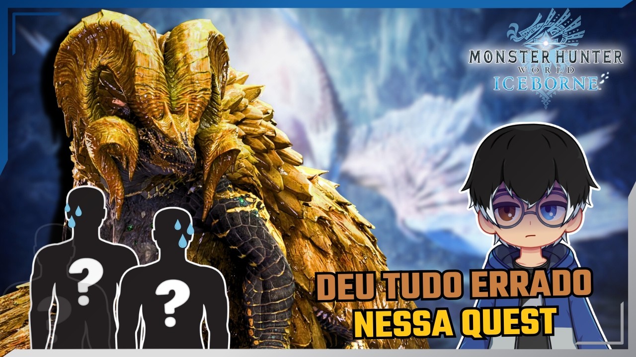 Essa quest foi COMPLICADA! | MH World Iceborne (Caçadas Comentadas #18)