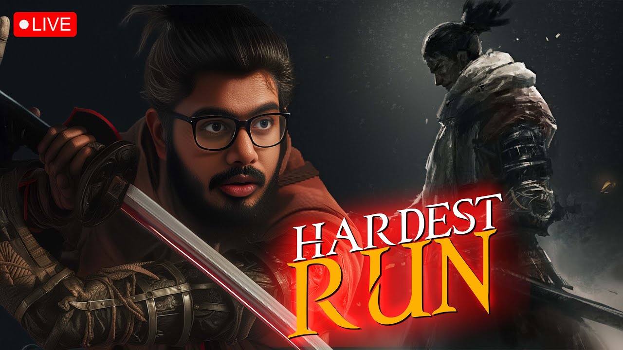 🔴Sekiro on Nightmare Mode hardest ever 😭 – Demon Bell & Charmless Challenge Run