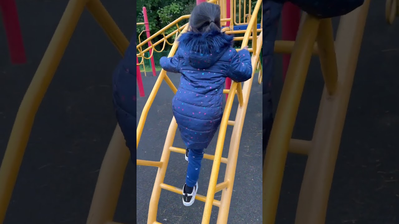 Playtime before Anastasia's sing and drama class