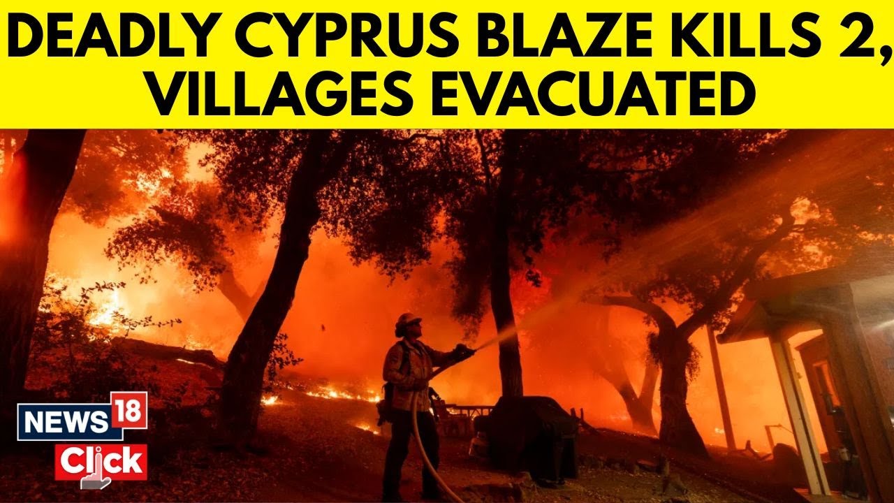 Cyprus Gets Help From Other Countries To Battle Huge Wildfire That Has Killed 2 | Wildfires | N18G