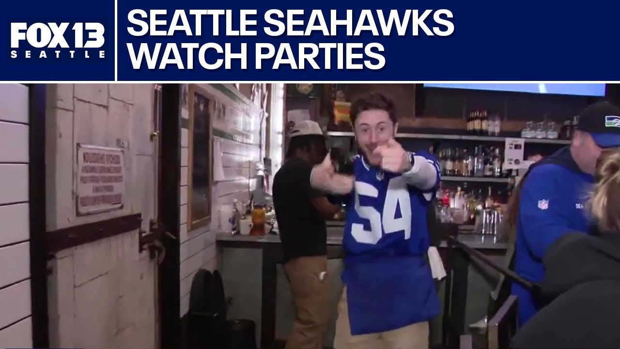 Seahawks watch parties in full swing across Seattle, WA