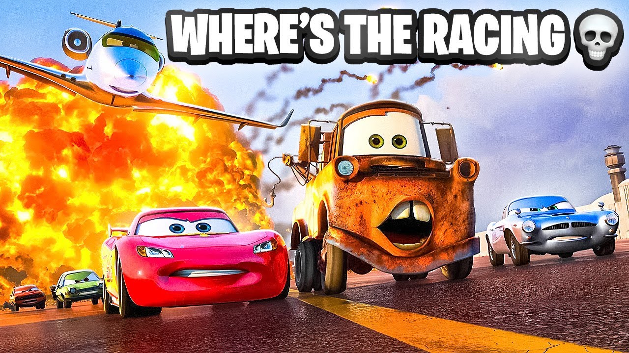 The time LIGHTNING MCQUEEN and MATER SAVED THE WORLD from EVIL LEMON CARS