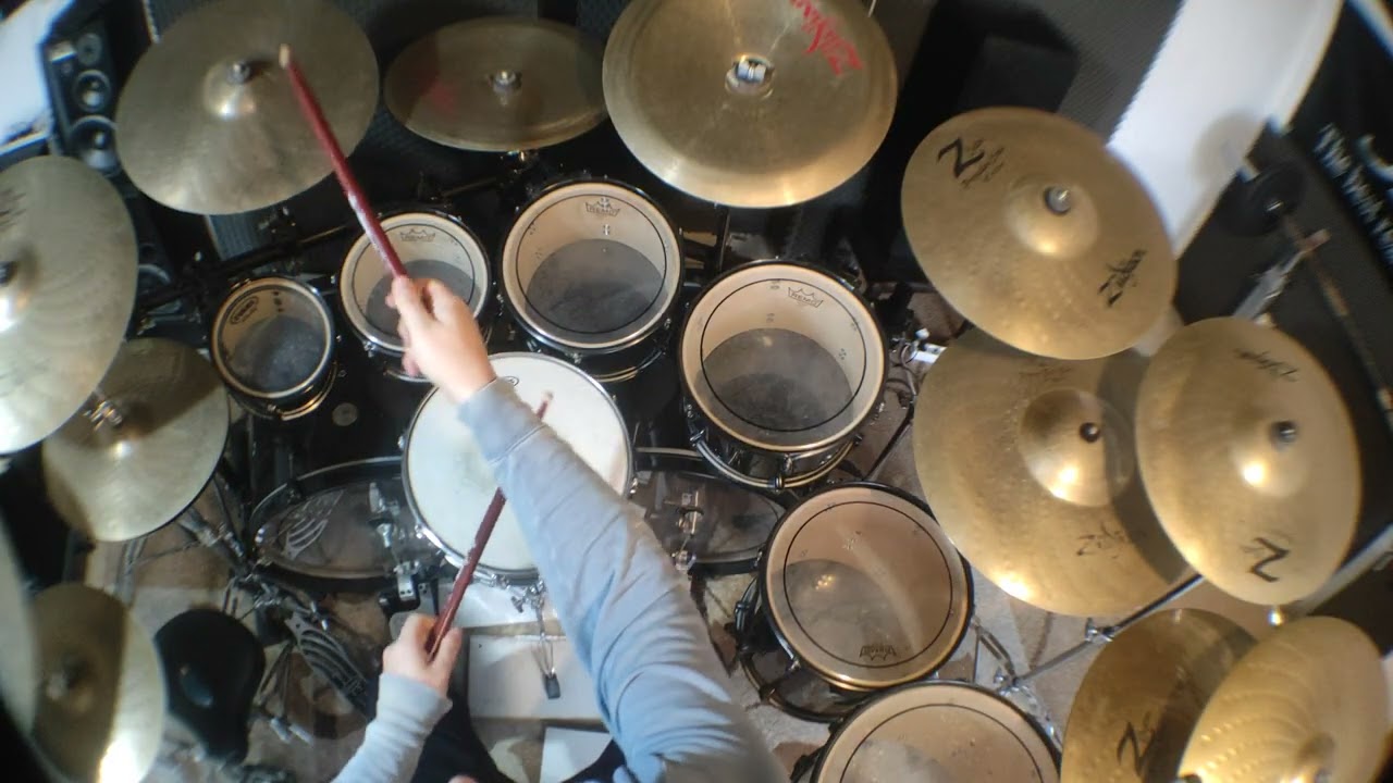 Behemoth - Bartzabel (Drum cover)(4K) (Mareczko drummer na YouTube)(👹)