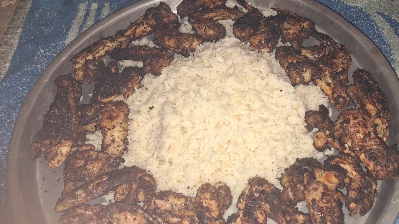شوي جناحين الدجاج بطريقة بسيطة 👌والطعم روعةة😋😋#الجزائر #مشاوى #غزة 