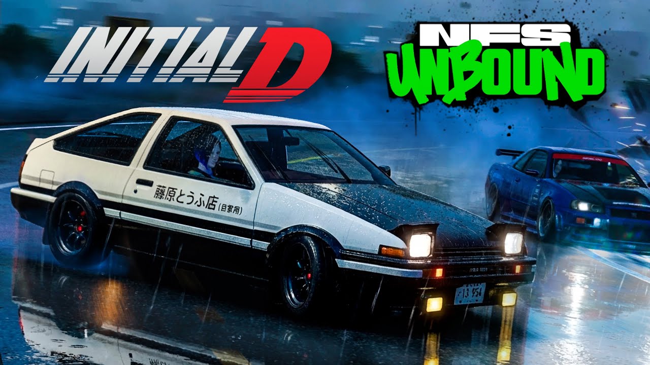 INITIAL D NO NFS UNBOUND? O TOYOTA AE86 FINALMENTE CHEGOU! 😱🔥