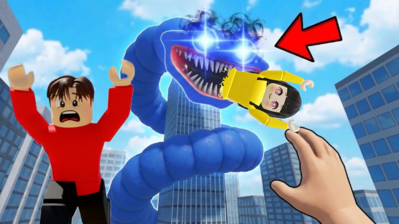 Yuta Dan Mio Naik Ke Tower Ikan Menakutkan, Mio Di Makan Scary Fish || ROBLOX | Yuta Mio Roblox