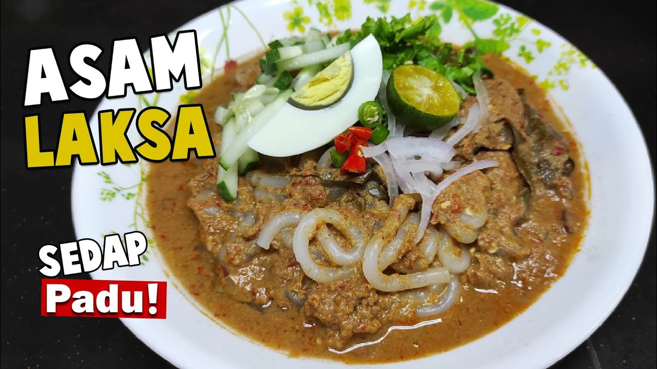 Asam Laksa Mudah Dan Sedap | Resepi Simple | Wajib Cuba