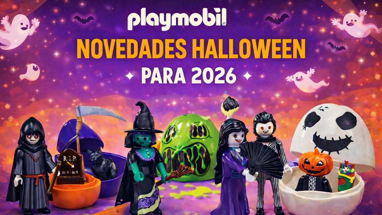 NOVEDADES HALLOWEEN 2026 PLAYMOBIL