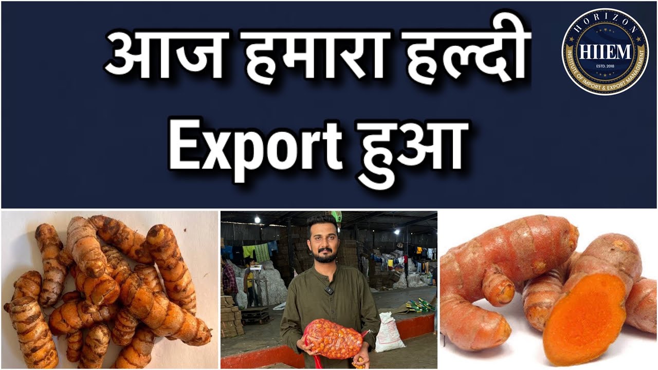 Turmeric Export By Sagar Agravat