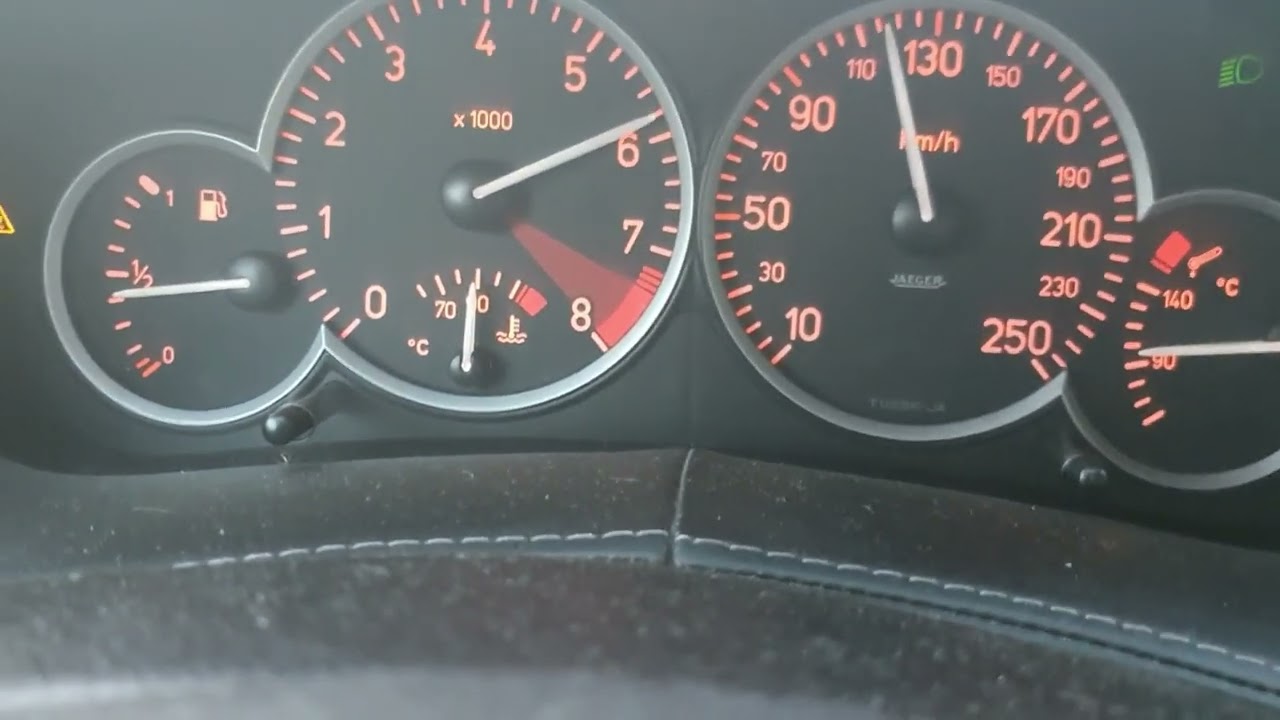 Peugeot 206 RC acceleration