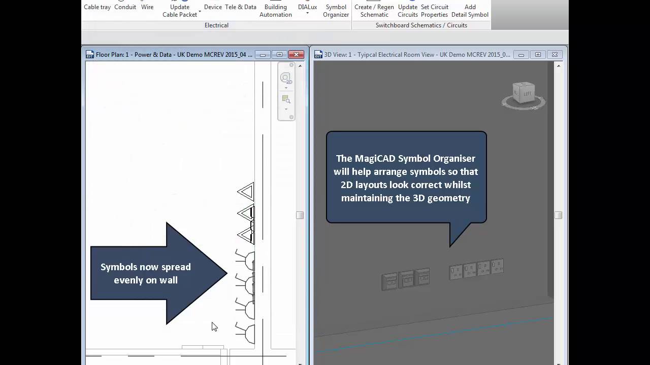 Enhancing the power of Revit MEP  - MagiCAD Symbol Organiser Tool