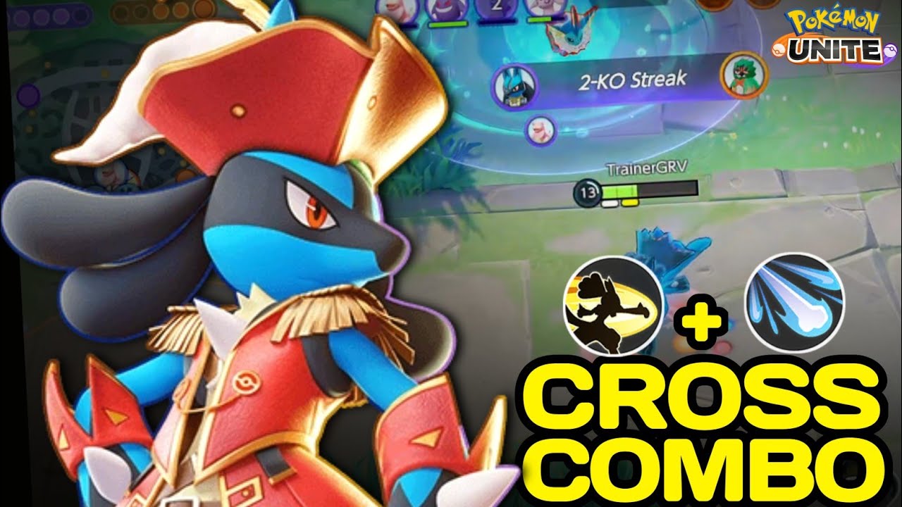 PuP & Bone Rush Cross Lucario Working so well in Solo Queue 🤯 Pokemon Unite - NINZA PLAYS