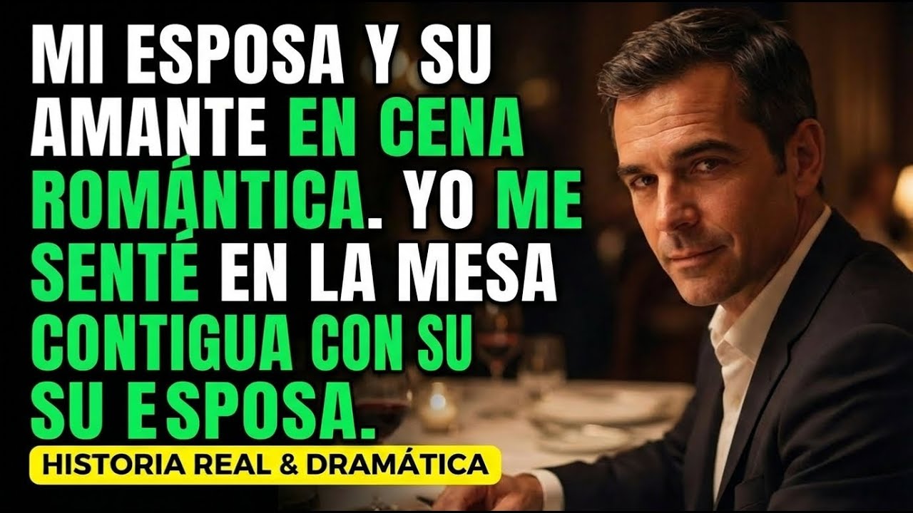 Mi Esposa Organizó Una Cena Con Su Amante — Así Que Reservé La Mesa De Al Lado