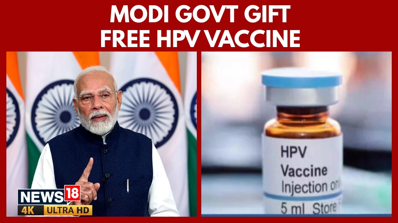 Huge Health Update: India Launches Free HPV Vaccination Program &mdash; Modi Government&rsquo;s Bold Move | N18V