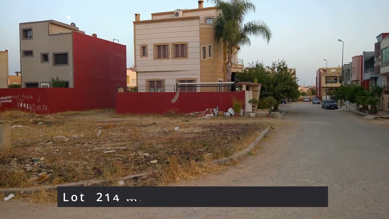 Lot de Terrain Pour Villa &agrave; Toutal Meknes