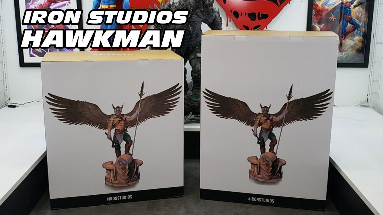 Iron Studios HAWKMAN Statue Unboxing