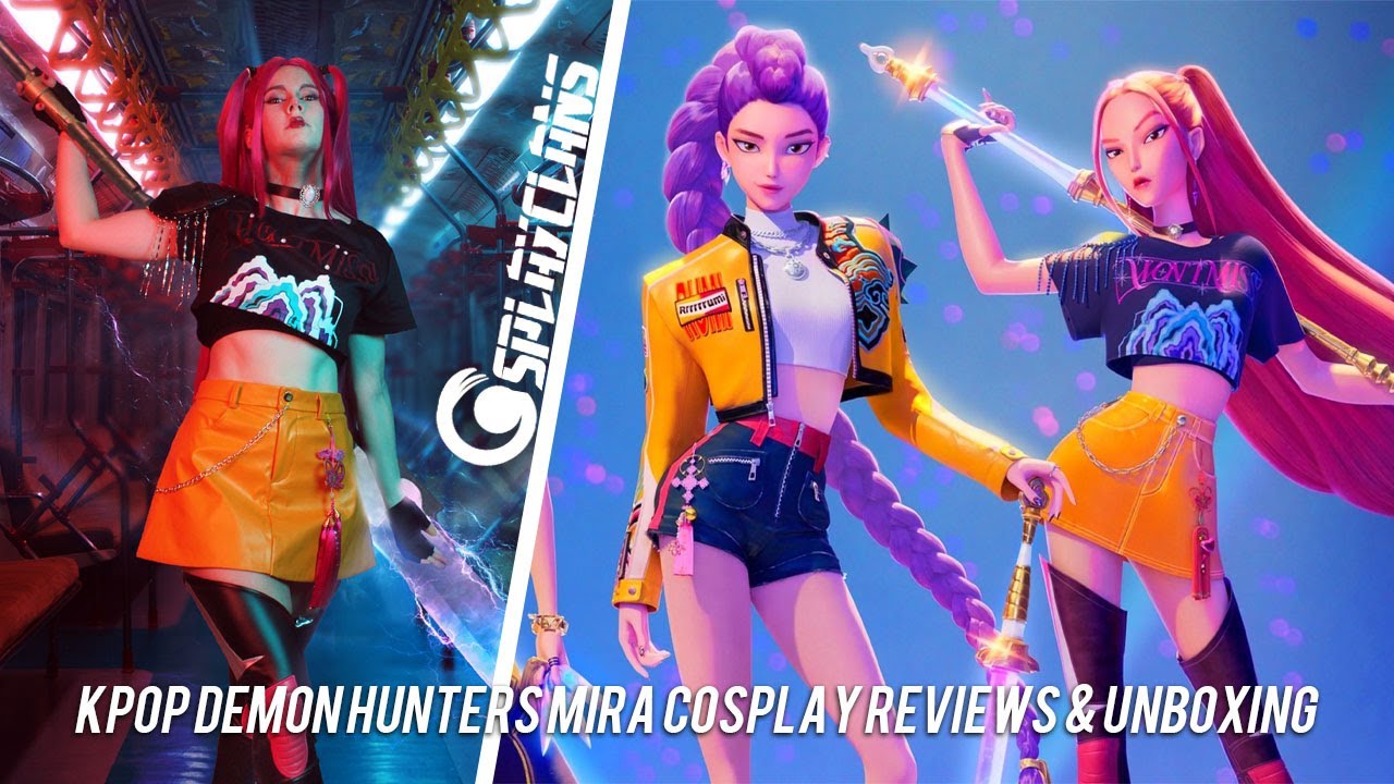 KPop Demon Hunters Mira Cosplay Reviews & Unboxing