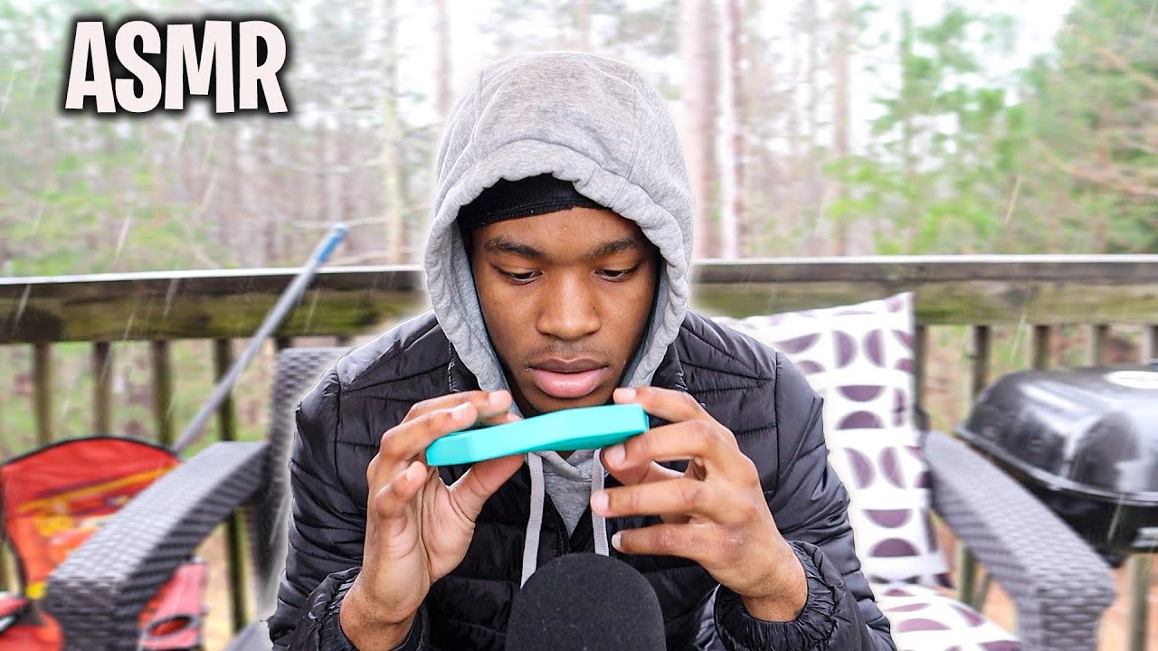 ASMR | Rambles & Mouth sounds In The Rain! *fast & aggressive triggers*