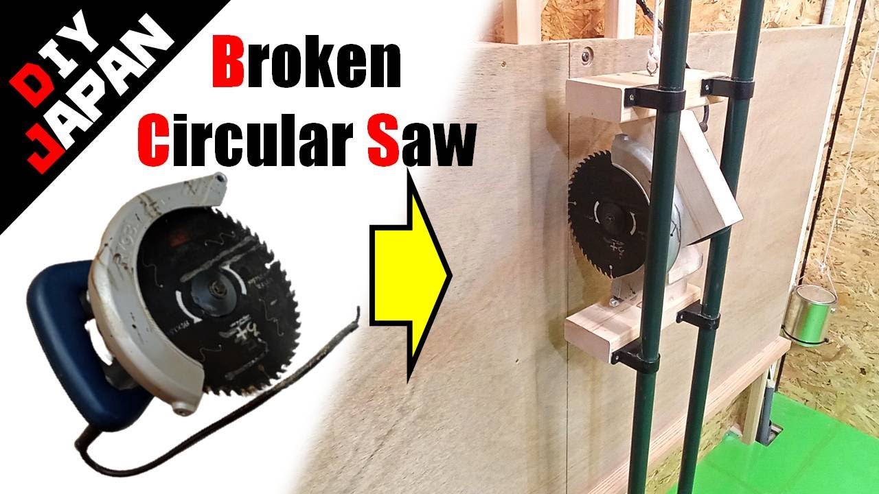 Amazing! A Trick to Transform a Broken Circular Saw into a Panel Saw #2