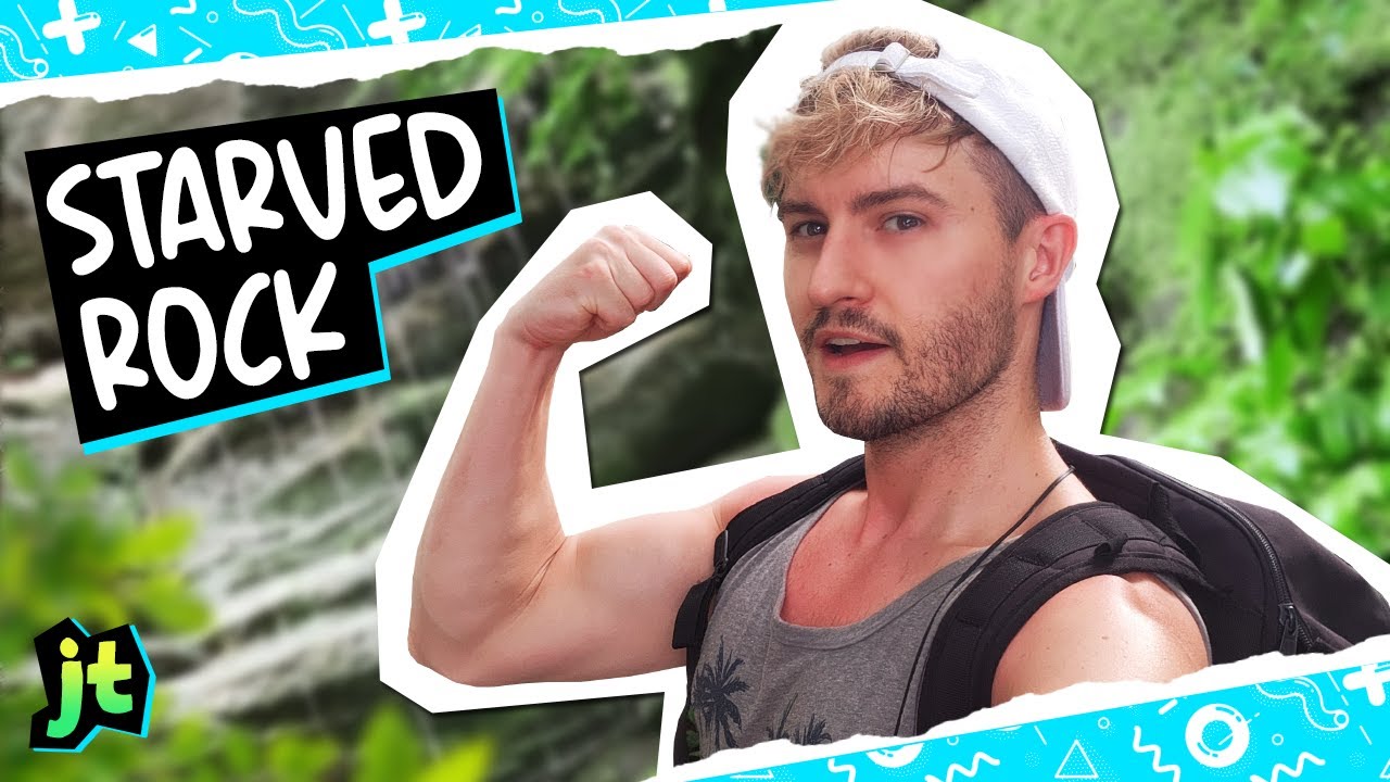 Hiking to Starved Rock Searching For A Waterfall