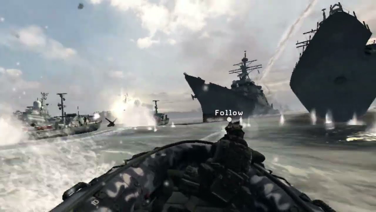 Call of Duty MW 3 Mission 2 Hunter killer | Call of Duty Modern Warfare 3 -  Mission 2 Hunter Killer
