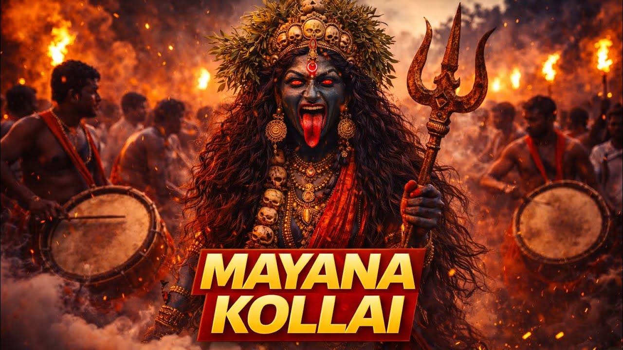 MAYANA KOLLAI 2026 🔥 Melmalayanur Angala Parameswari Temple | Insane Night Festival Vibes