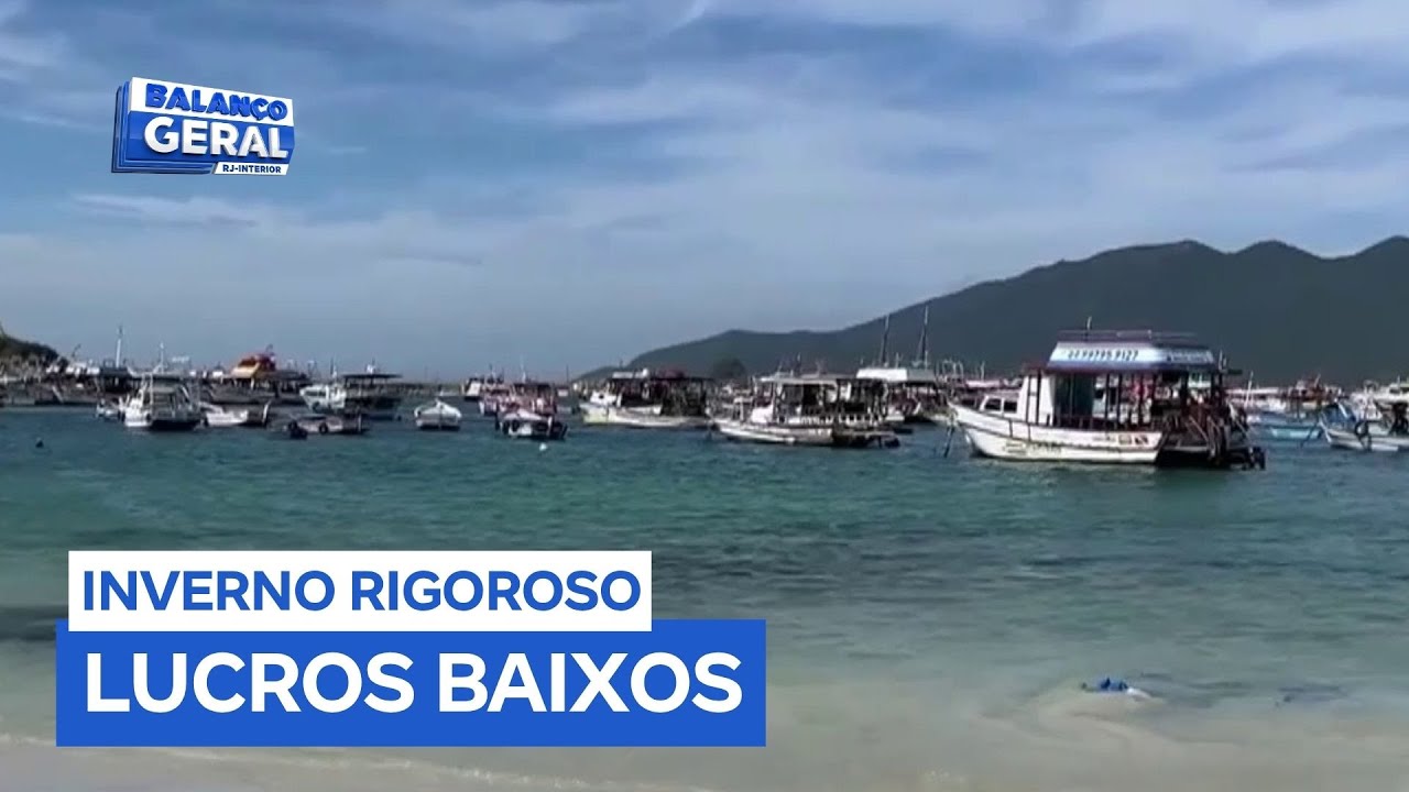 Margem de lucro durante as férias foi abaixo do esperado por empresários em Arraial do Cabo (RJ)