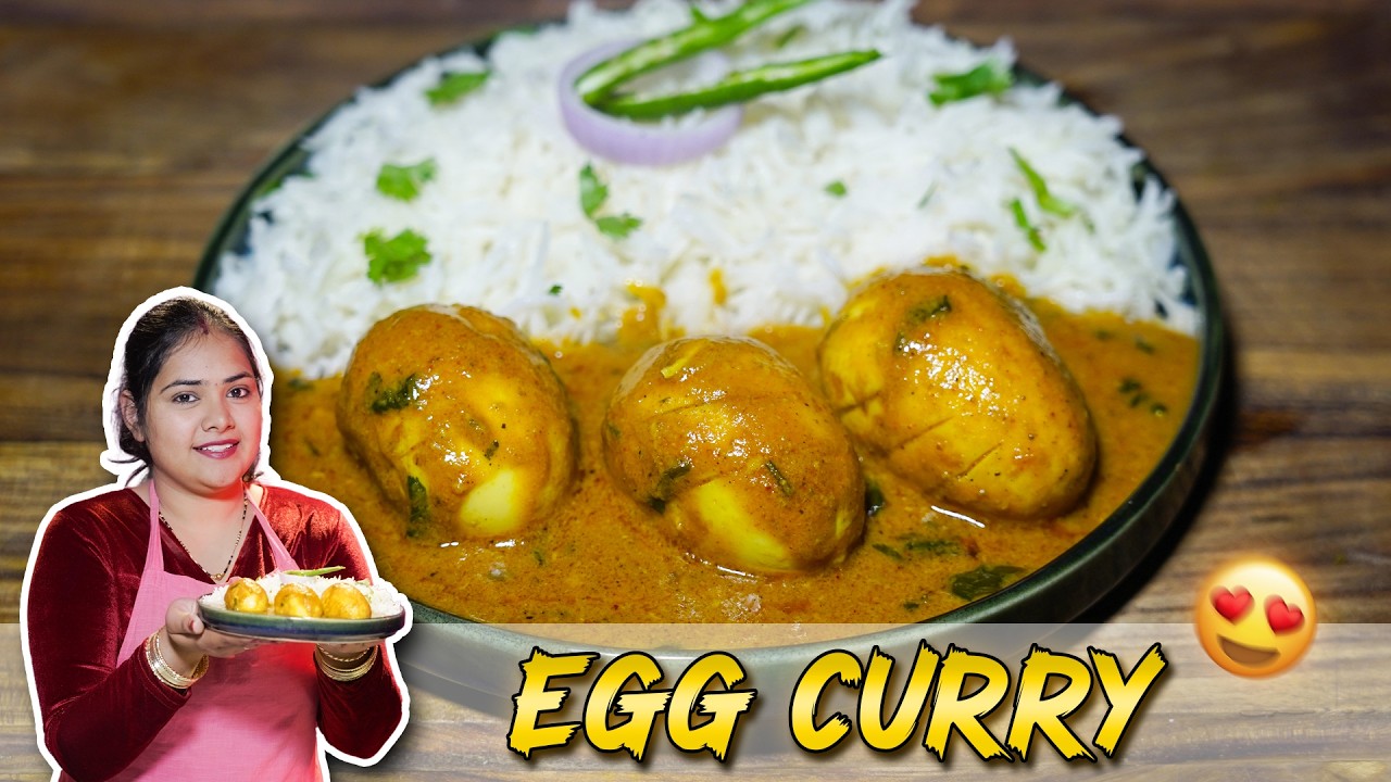 ढाबे जैसे अंडा करी की आसान रेसिपी | Spicy Egg Masala | Recipe by Anjali