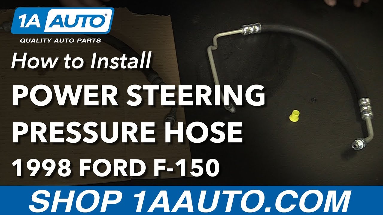 How to Replace Power Steering Pressure Hose 97-03 Ford F-150 V8 4.6L