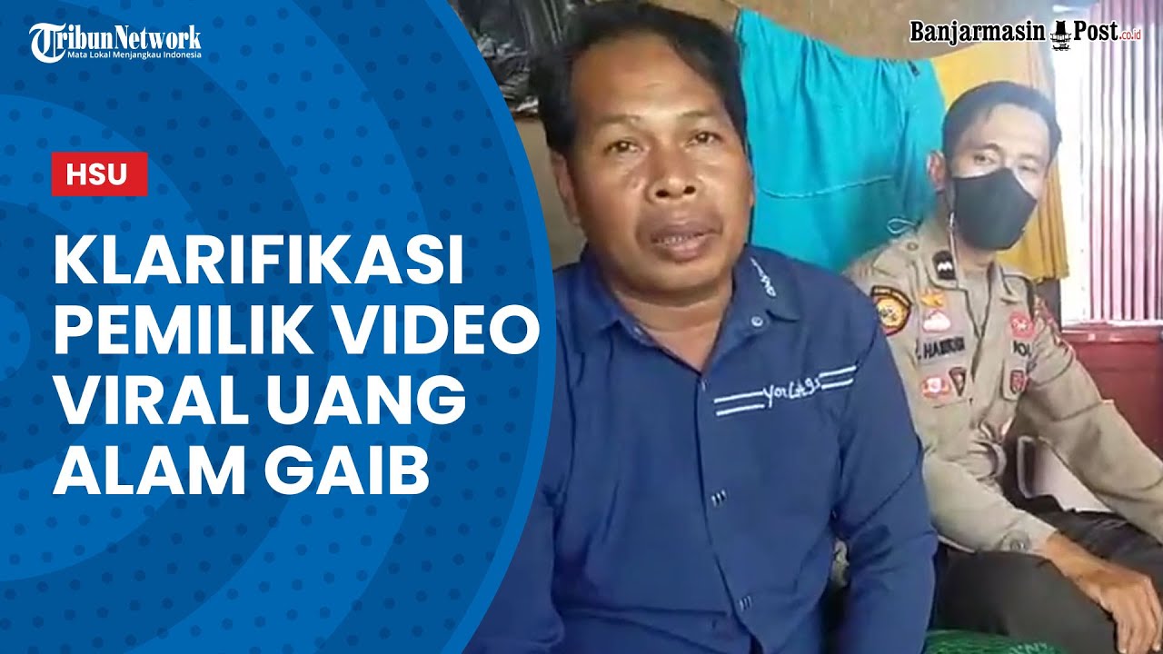 Ini Klarifikasi Pemilik Uang yang Videonya Viral, Mengaku dari Alam Gaib