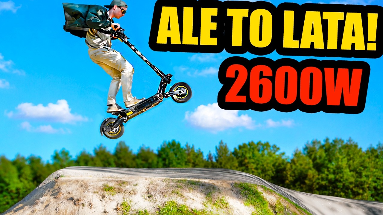SKACZĘ NA HULAJNODZE ELEKTRYCZNEJ OOTD T10 PRO