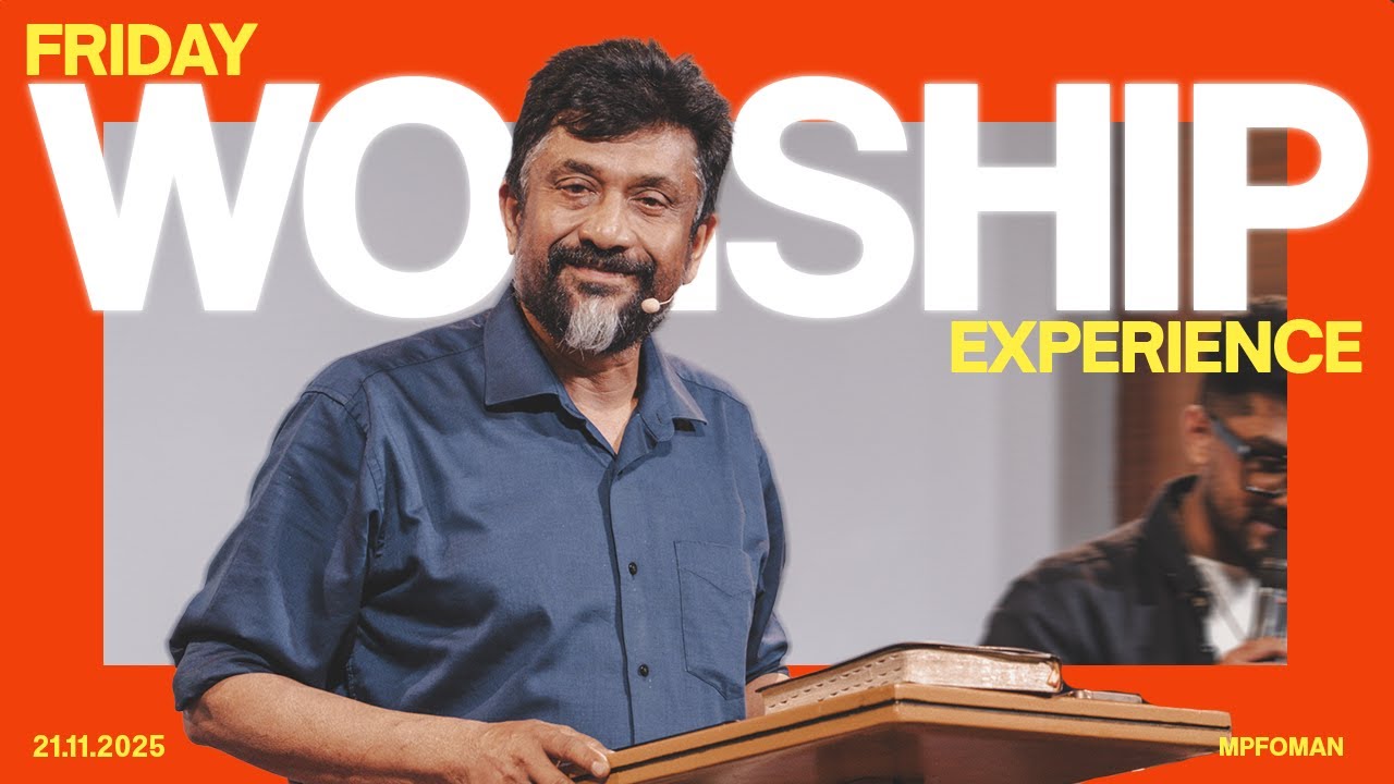 Friday Worship Experience | Pr. Saji Andrews | 21st November 2025