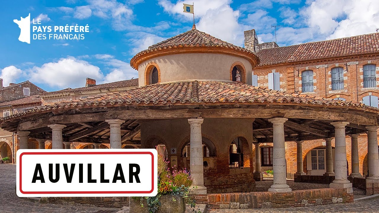 Auvillar - Région Occitanie - Stéphane Bern - Le Village Préféré des Français
