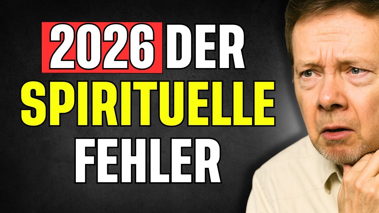 Im Jahr 2026 kommt Heilung ohne Anstrengung.| Eckhart Tolle