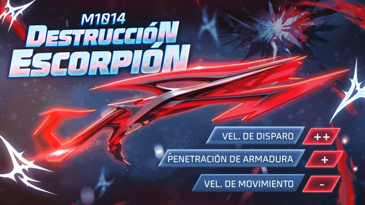 Como Sacar La M1014 Evo Destrucción Escorpion Con Pocos Diamantes #freefire #garenafreefire 