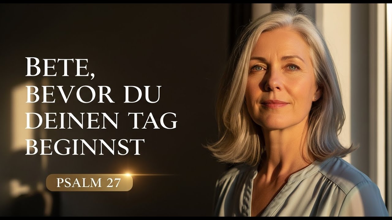 Heute wird dir nichts schaden… wenn du heute Morgen mit Psalm 27 betest 🙏