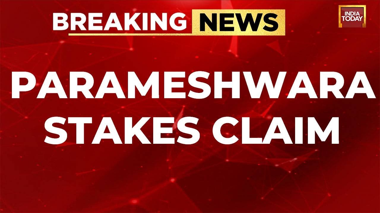 LIVE: G Parameshwara Stakes Claim On CM Post, Says 50 MLAs Are With Him | Karnataka CM Suspense