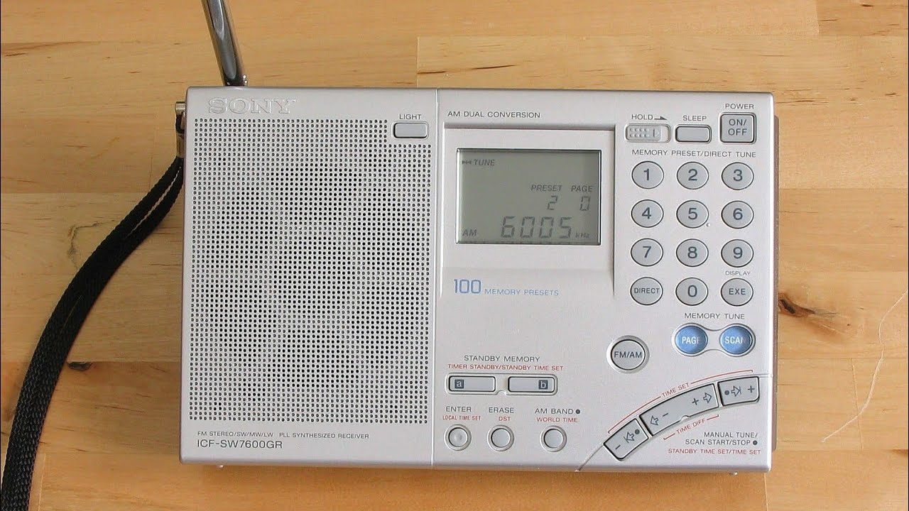 راديو سوني اي سي اف - ٧٦٠٠ جي ار Radio SONY  ICF-7600GR