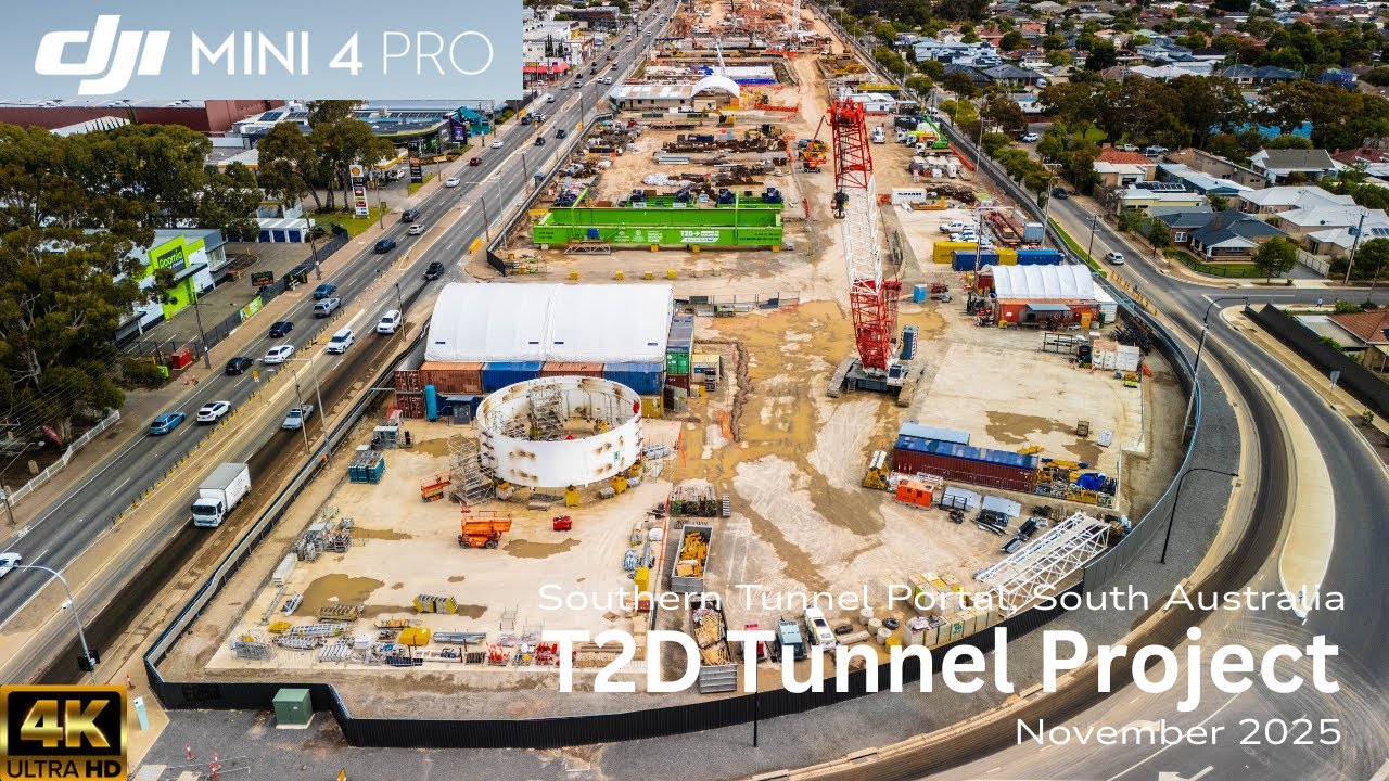 Torrens to Darlington (T2D) Project - South Tunnel Portal I November 2025
