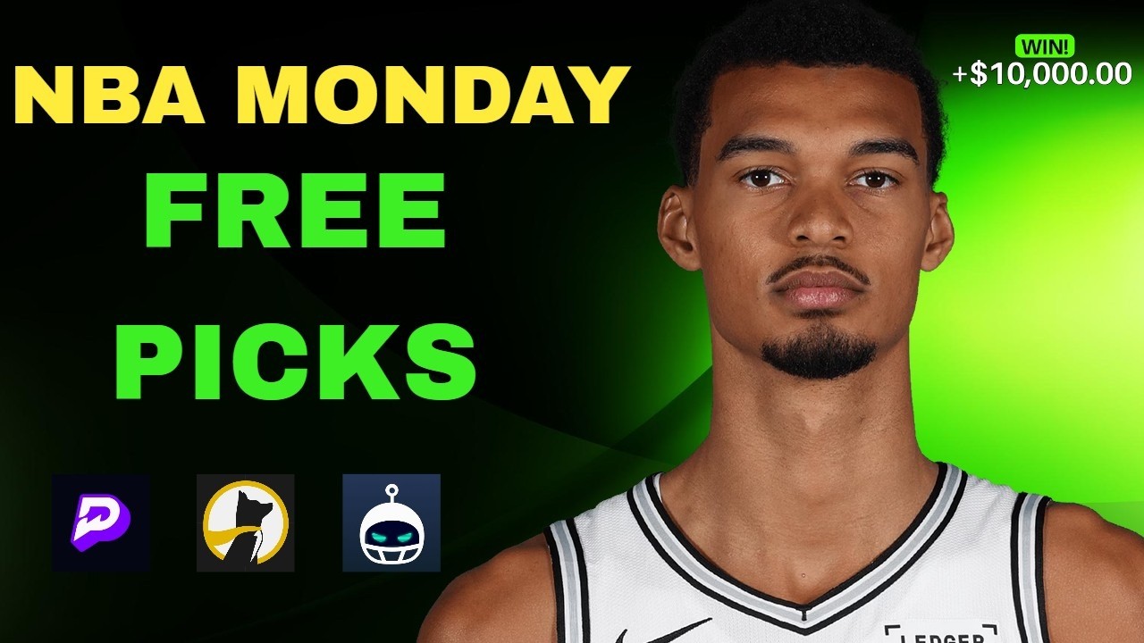 (35-0🔥) NBA PRIZEPICKS Today | Monday (04/06/26) | FREE NBA Best Bets, Predictions and Player Props